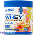 Applied Critical Whey Advanced Protein Chiquita Banana Strawberry Smoothie 132g - odzywka białkowa 4 frakcje białek by Applied Nutrition (applied-critical-whey-advanced-protein-chiquita-banana-strawberry-smoothie-132g-odzywka-bialkowa-4-frakcje-bialek)