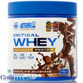 Applied Critical Whey Advanced Protein Chocolate Milkshake 132g - odżywka białkowa o smaku czekoladowym z WPI, WPH i WPC by Applied Nutrition (applied-critical-whey-advanced-protein-chocolate-milkshake-132g-odzywka-bialkowa-o-smaku-czekoladowym-z-wpi-wph-i-wpc)