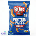 Bites We Love Protein Puffs Paprika - wegańskie organiczne chrupki z soczewicy o smaku paprykowym 20g białka by Bites We Love (bites-we-love-protein-puffs-paprika-weganskie-chrupki-z-soczewicy-o-smaku-paprykowym)