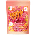 Funky Jelly Pink Grapefruit x 3 porcje - galaretka bez cukru, smak Różowy Grepjpfrut