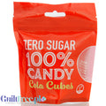 Future Candy 100% Zero Sugar Sweets, Cola Cubes - sześcienne landrynki bez cukru o smaku coli