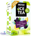 InStick Ice Tea Blackberry & Lemon x 12 saszetek - mrożona herbata w proszku bez cukru i kalorii, Cytryna & Jeżyna