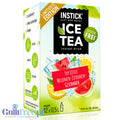 InStick Ice Tea Watermelon & Lemon x 12 saszetek - mrożona herbata w proszku bez cukru i kalorii, Cytryna & Arbuz