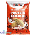 Kayow Protein Cookie Chocolate Chip - ciastko proteinowe bez cukru z kawałkami czekolady 18g białka by Kayow Nutrition (kayow-protein-cookie-chocolate-chip)