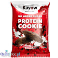 Kayow Protein Cookie Double Chocolate - brownie proteinowe bez cukru z kawałkami czekolady 18g białka by Kayow Nutrition (kayow-protein-cookie-double-chocolate)
