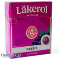 Läkerol Cassis 25g - szwedzka lukrecja bez cukru ze stewią o smaku czarnej porzeczki by Läkerol (lakerol-cassis-25g-szwedzka-lukrecja-bez-cukru-ze-stewia)