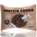 Skinny Food Chocaholic Protein Cookie Double Chocolate - proteinowe ciastko bez cukru mocno czekoladowe by Skinny Food (skinny-food-chocaholic-protein-cookie-double-chocolate)