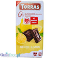 Torras Zero Negro & Limon - ciemna czekolada bez cukru z limonką by Torras (torras-zero-negro-limon-ciemna-czekolada-bez-cukru-z-cytryna)