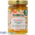 Vortumnus Brzoskwinia - brzoskwiniowy dżem bez cukru 80% owoców, z dużymi kawałkami owoców