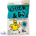 Chick & Go Soy Sauce – suszony kurczak z sosem sojowym, jerky drobiowe mięsna przekąska by Chick & Go (chickgo-suszony-kurczak-z-sosem-sojowym-30g)