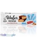 Guiltfree Genius Gourmet Skippy Peanut Butter Chocolate proteinowy wafelek w czekoladowej polewie z orzechowym kremem
