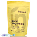 Opakowanie Guiltfree Intenson Białko Wegańskie waniliowe 300g na bazie grochu i konopi słodzone stewią
