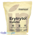 Opakowanie Guiltfree Intenson Erytrol 1kg, naturalny słodzik bez kalorii w formie sypkiej do pieczenia i napojów.