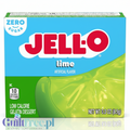 JellO Lime - galaretka 10kcal zero cukru, instant, smak limonkowy by Jell-O (galaretka-limonka-10kcal-zero-cukru)