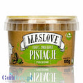 Guiltfree Maslove masło ze 100% pieczonych pistacji w plastikowym opakowaniu 185g bez dodatku cukru i soli