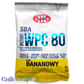 SBA Mlekovita WPC 80 Banan, saszetka - odżywka białkowa o smaku bananowym by Mlekovita (sba-mlekovita-wpc-o-smaku-bananowym-30-g)