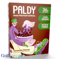 Opakowanie Guiltfree Paldy Crunchy Cocoa, wegańskich płatków śniadaniowych z wysoką zawartością białka i kakao.