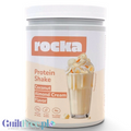Guiltfree Rocka Nutrition wegańska odżywka białkowa Coconut Almond Cream w słoiku o kremowym smaku kokosa i migdałów