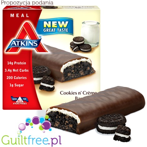 Atkins Meal Cookies n 'Creme Bar