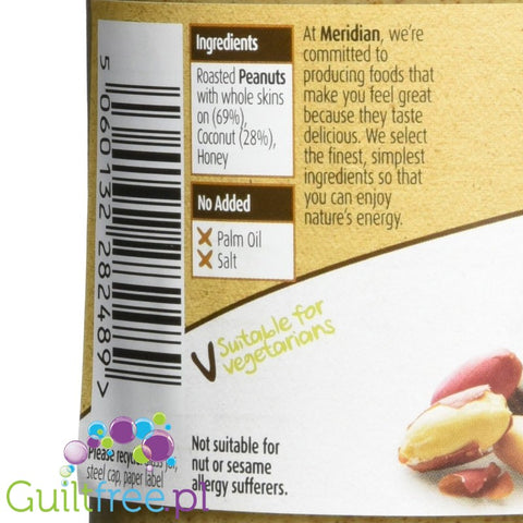 Meridian Peanut & Coconut Butter Smooth