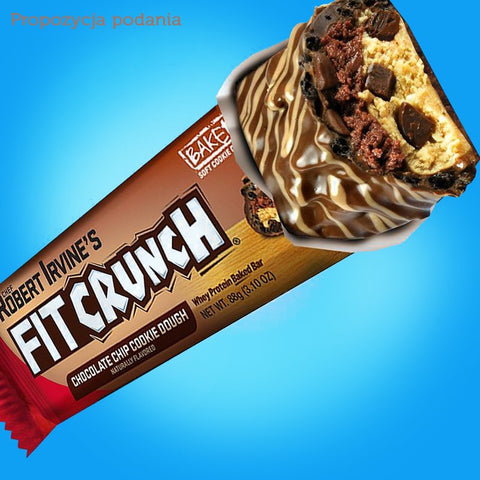 Fit Elite FortiFX Cookie Dough baton białkowy 21g białka & 2g cukru