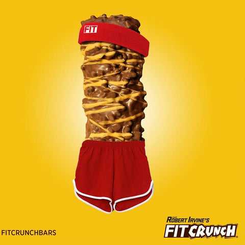 FortiFX Chef Robert Irvine's Fit Crunch Peanut Butter Naturally Flavored Baked Protein Bar - Baked peanut butter protein bar, fl