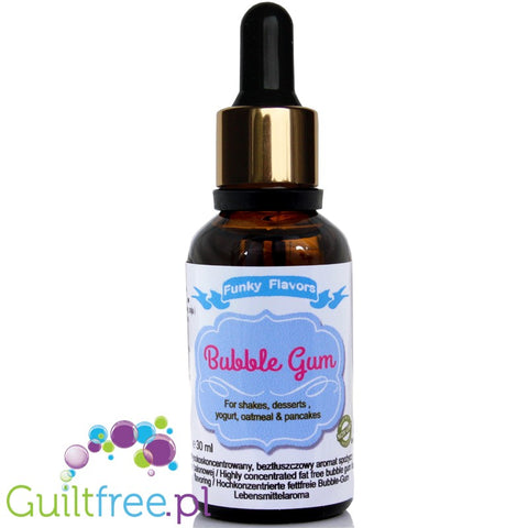 Marcepan Funky Flavors Bubble Gum flavor for shakes, desserts, yoghurt, ice cream & pancakes