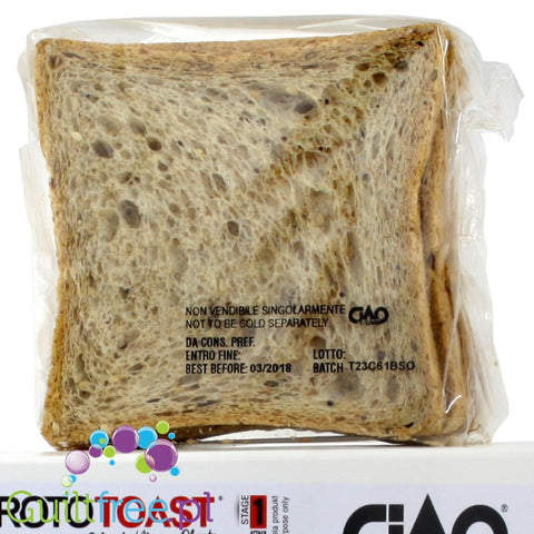  crisp toast with grains and seeds
