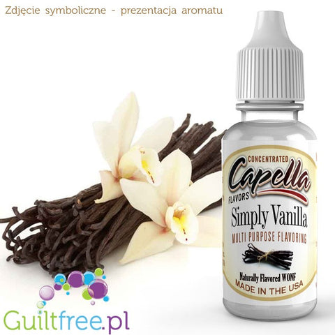 Capella Flavors Simply Vanilla Flavor Concentrate