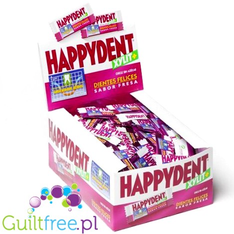 Happiness Strawberry flavored chewing gum