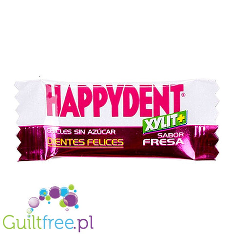 Happiness Strawberry flavored chewing gum