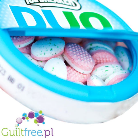 Ice Breakers Duo Watermelon sugar free mints with cooling crystals
