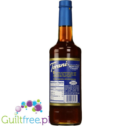Torani Sugar Free Brown Sugar & Cinnamon Syrup
