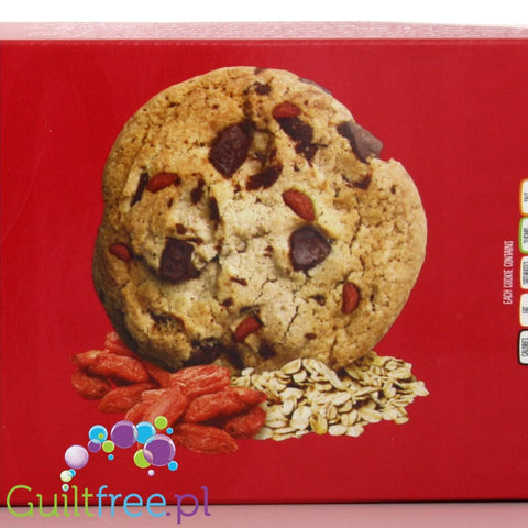Diablo Cookies with corn & oat flakes with gooseberry