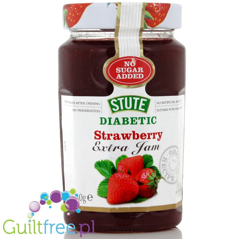 Stute Diabetic strawberry extra jam without sweetener
