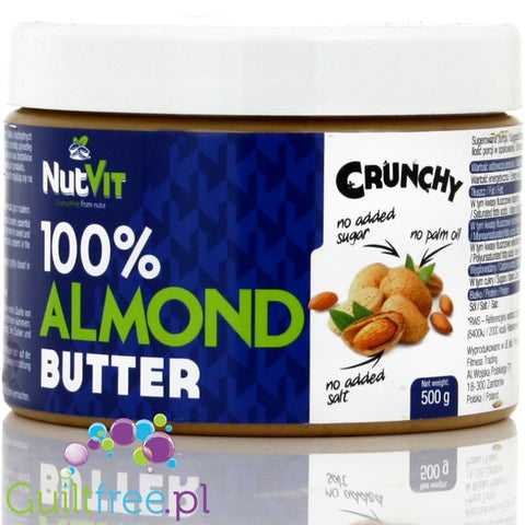 OstroVit NutVit crunhy almond butter 100% nuts