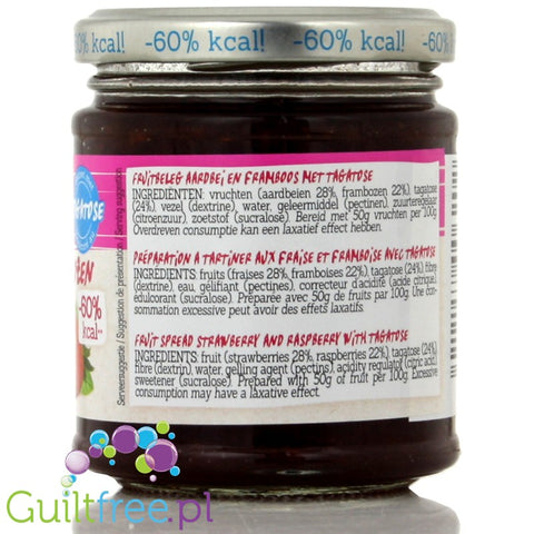 Damhert Tagatesse Con w calorie raspberry jam