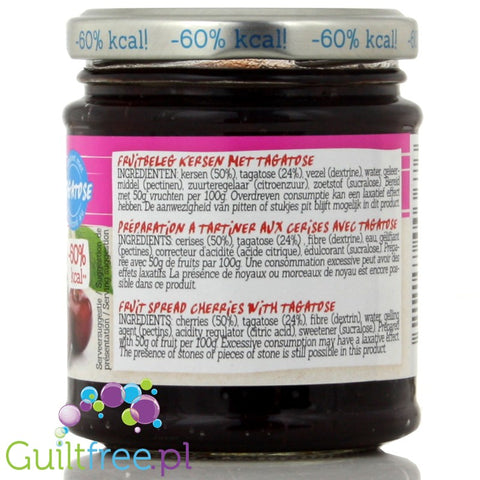 One of the least caloric fruit jams
