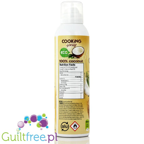 Best Joy Coconut Cooking Spray for frying meat, fish, eggs, grilling