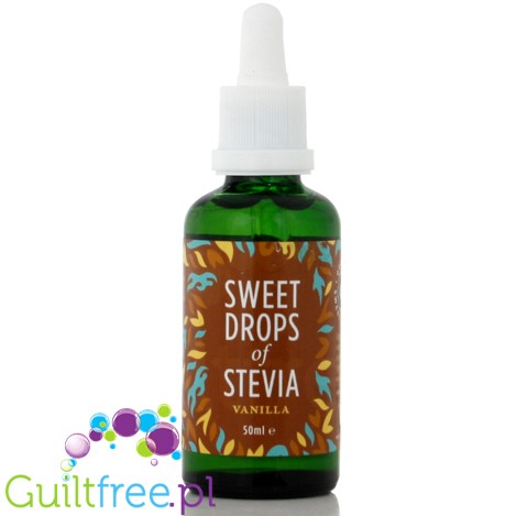 Good good sweet drops of stevia, vanilla flavor