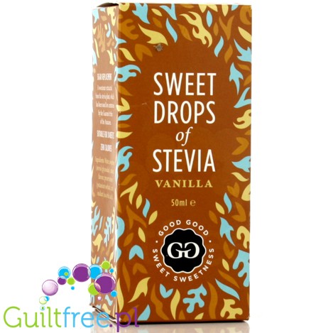 Good good sweet drops of stevia, vanilla flavor