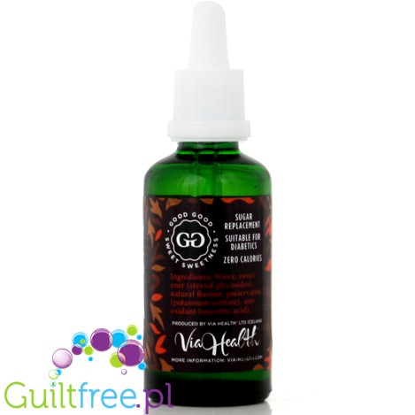 Good Good Sweet Drops of Stevia, Chocolate flavor 