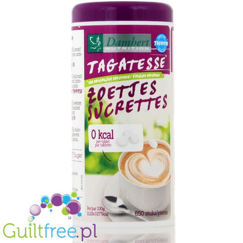 Tagatesse sweetener in tablets with tagatose