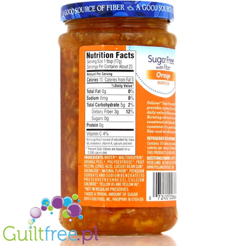 Polaner Sugar Free Preserves with Fiber Marmolade