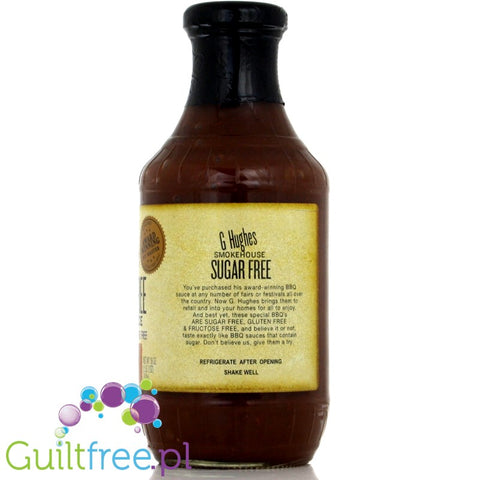 G. Hughes sugar free BBQ sauce Honey 