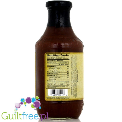 G. Hughes sugar free BBQ sauce Honey 