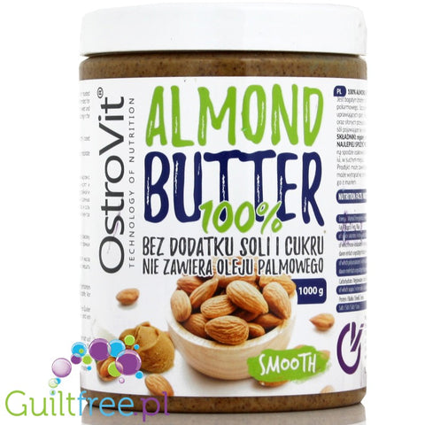 OstroVit NutVit smooth almond butter 100% nuts