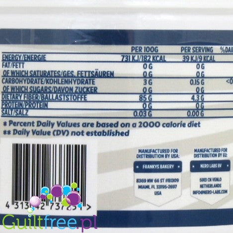 Franky's Bakery Candy Flavor Powdered Food Flavoring, Coconut