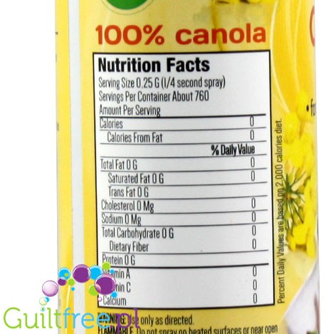 Best Joy Canola COOKING SPRAY for frying