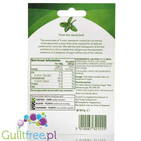 Truvia Calorie-free Sweetener From The Stevia Leaf